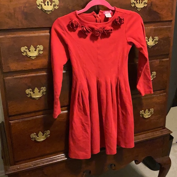 E. Land red dress - Picture 1 of 3